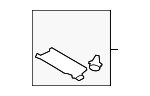 7405A224 - Body: Center Cover for Mitsubishi Image