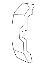 73426SCVA01ZA - : Lock Assembly Cover for Honda: Element Image