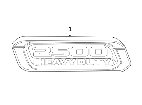 Exterior Trim - Hood for 2025 Ram 2500 #0