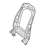 2129102701 - Body: Seat Back Frame for Mercedes-Benz Image
