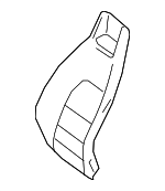 20791010058S06 - Body: Seat Back Cover for Mercedes-Benz Image