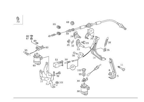 Control for 1998 Mercedes-Benz C280 #2