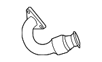 PC3Z9G437D - Engine: Exhaust Pipe for Ford Image