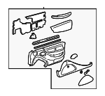 22691649 - Body: Door Trim Panel for Pontiac: Sunfire Image image