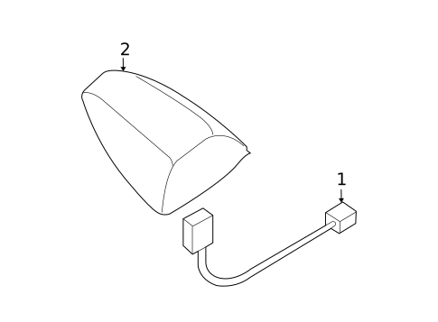 Antenna & Radio for 2015 Nissan Armada #0