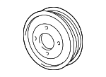11511736910 - : Pulley for BMW: 530i, 540i, 740i, 740iL, 840Ci Image