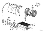 64118391363 - Heater and Air Conditioning: Heater Radiator for BMW Image