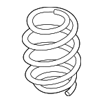 33536866774 - : Coil Spring for Mini: Cooper Countryman Image