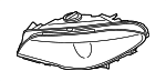 63127262727 - : Headlamp Assembly for BMW: 530i, 535i GT, 535i GT xDrive, 540i, 550i GT, 550i GT xDrive Image