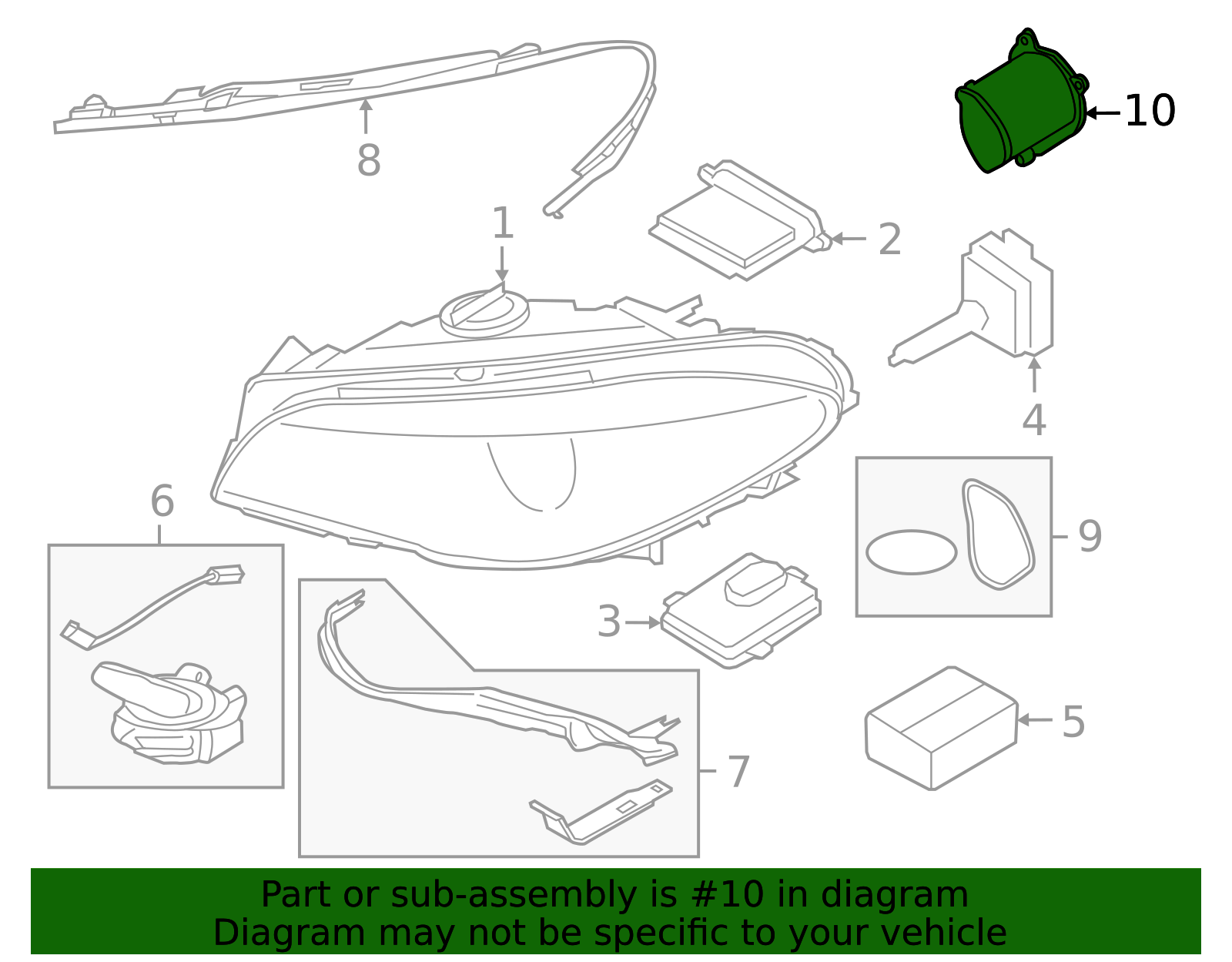 63-12-7-262-836 - High-Quality Insert for 2010-2017 BMW | AutoNation Parts