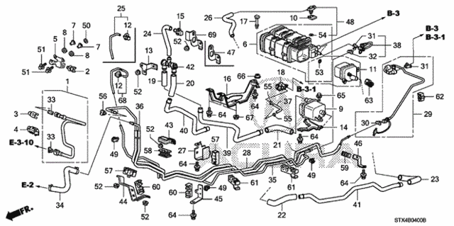 Fuel Pipe (1) for 2007 Acura MDX #0