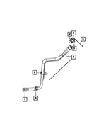 4766586AA - Fuel: Fuel Filler Cap Tether for Mopar Image