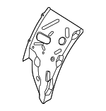 41205A52CD5 - Body: Outer Wheelhouse for BMW: X1, X2 Image