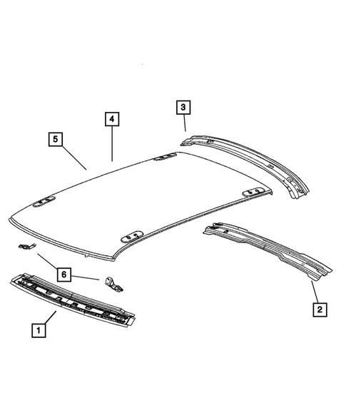 Roof for 2013 Dodge Challenger #0