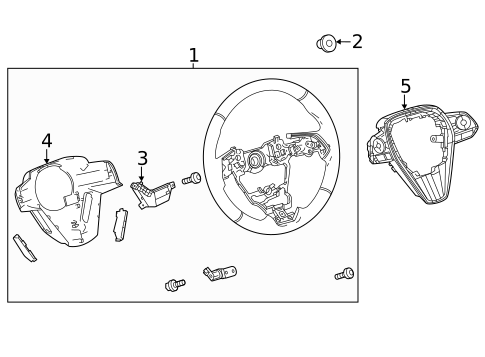 Steering Wheel & Trim for 2023 Toyota Venza #0