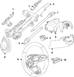 85128098 - Steering: Adjuster Motor for Acura: ZDX Image
