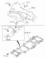 284806160 - Engine: BOLT, L. BRACKET for Acura Image