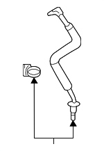 31530TXMA01 - : Drain Tube for Honda: Insight Image