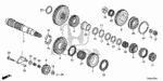 21215R36000 - Transmission - Automatic: HOLDER, IDLE SHAFT for Honda Image