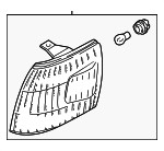 LC6251060A - Electrical: Signal Lamp Assembly for Mazda: MPV Image