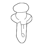 B27K51PS7 - Electrical: Signal Lamp Retainer Clip for Mazda: 3, CX-7, CX-9, MPV, MX-5 Miata, RX-8 Image