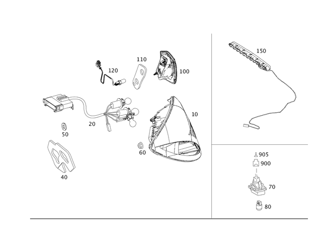 2168260291 - Electrical System: Sealing Ring for Mercedes-Benz: CL550, CL600, CL63 AMG, CL65 AMG Image image