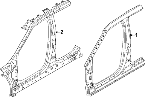 Aperture Panel for 2025 Genesis GV60 #0