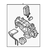 YK311 - HVAC: Motorcraftâ„¢ HVAC Unit Case for Ford: Expedition | Lincoln: Navigator Image