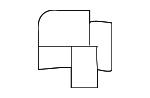 4K0907323 - Body: End Plate Clip for Audi Image
