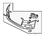 4K0807065AGRU - Body: Bumper Cover for Audi Image
