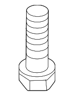 6107071AA - Body: Plug Screw for Mopar Image