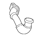 59131530N - Cooling System: Connector Pipe for Volkswagen: Touareg Image