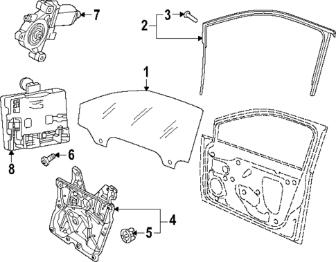Front Door for 2022 Volkswagen Golf R #1