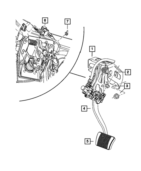 Brake Pedals for 2012 Chrysler 300 #0