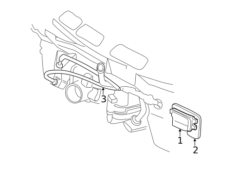 Cruise Control System for 2004 GMC Safari #0