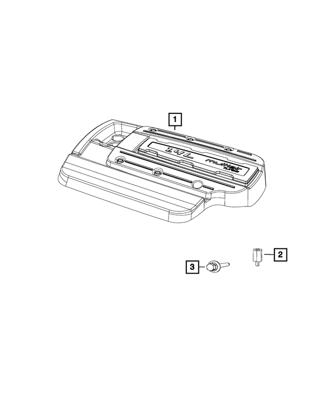 5281585AA - 1.4L Turbo; Engine: Mounting Spacer for Fiat: 500X | Jeep: Renegade Image