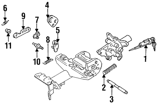4589324060 - : Pawl Stopper for Toyota Image