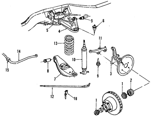 Upper Control Arm for 1985 Dodge W150 #0
