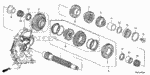 23220RPFA00 - Transmission - Manual: COUNTERSHAFT for Honda Image