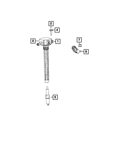 Ignition, Spark Plugs, Cables, Coils, and Glow Plugs for 2025 Jeep Grand Cherokee #1