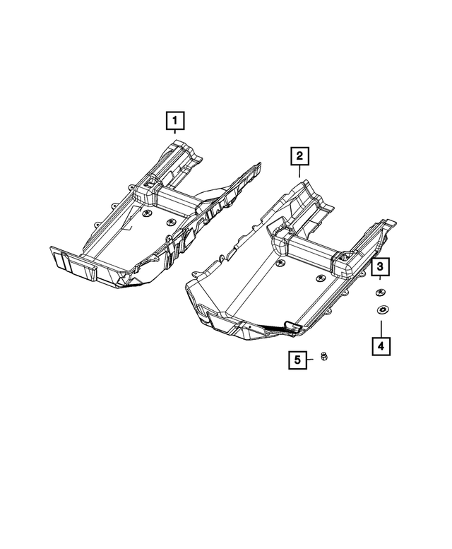6MJ08TX7AB - Interior Trim: Carpet Clip for Mopar Image