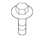 11546456 - Body: Upper Bracket Bolt for Buick: Enclave, Encore GX, Envision, Envista, Regal Sportback, Regal TourX | Cadillac: CT4, CT5, Escalade, Escalade ESV, ESCALADE IQ, LYRIQ, OPTIQ, XT4, XT5 | Chevrolet: Blazer, Blazer EV, Bolt EUV, Camaro, Colorado, Corvette, Equinox, Equinox EV, Malibu, Silverado 1500, Silverado 1500 LTD, Silverado EV, Suburban, Tahoe, Trailblazer, Traverse, Traverse Limited, Trax | GMC: Acadia, Canyon, Hummer EV Pickup, Hummer EV SUV, Sierra 1500, Sierra 1500 Limited, Terrain, Yukon, Yukon XL Image