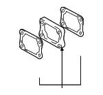 591352D000 - : 2001-2008 Hyundai - Power Booster Spacer for Hyundai: Elantra, Tiburon Image