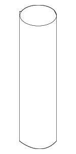 585143M000 - Body: Reservoir Pin for Hyundai: Equus, Sonata, Tiburon, XG300, XG350 Image