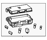 68192083AH - Electrical: Fuse &amp; Relay Box for Ram: 1500 Image