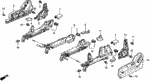 934020801607 - Interior/Bumper: BOLT-WASHER (8X16) for Honda Image