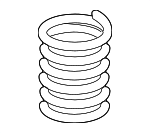 553303J010DS - : 2007-2012 Hyundai Veracruz Rear Right or Left Coil Spring - Genuine OEM for Hyundai: Veracruz Image