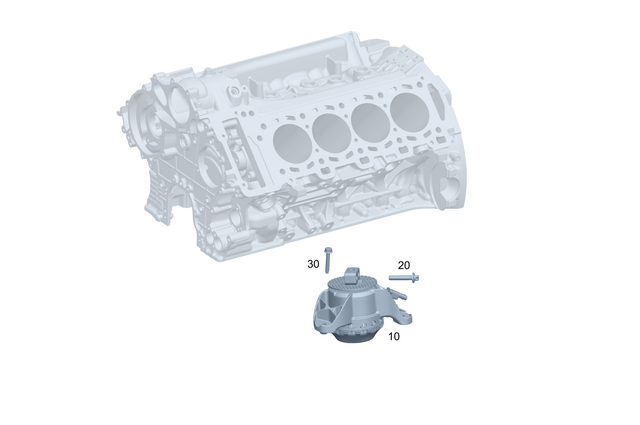 2322408700 - : Engine Mount for Mercedes-Benz Image