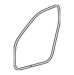 21169701517F78 - Body: Door Seal for Mercedes-Benz Image