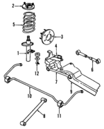4755030 - Suspension: Strut for Chrysler: Concorde, LHS, New Yorker | Dodge: Intrepid Image